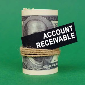 Roll of Money for Accounts Receivable