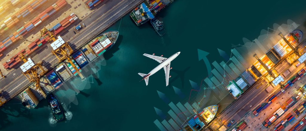 Transportation by land, air, and sea