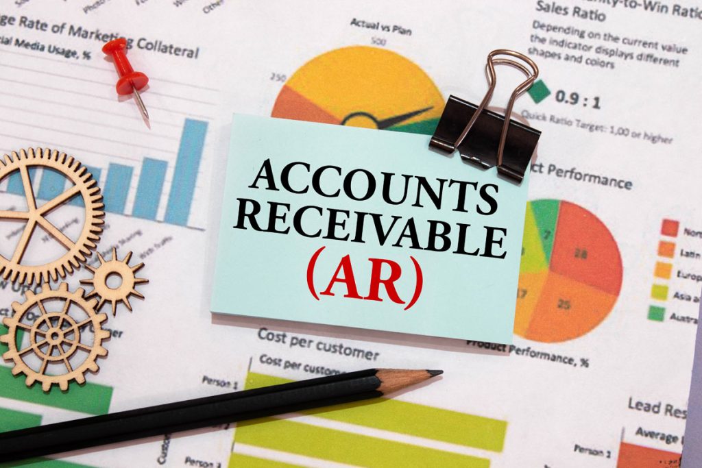 accounts-receivable-report Accounts Receivable Report with Charts and Diagrams